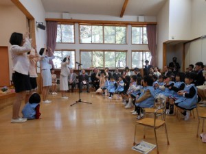 画像：第62回入園式でした