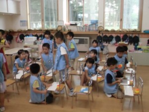 2学期も皆をリードしてくれる「すみれ組」 画像:2学期も皆をリードしてくれる「すみれ組」