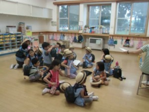 2学期も皆をリードしてくれる「すみれ組」 画像:2学期も皆をリードしてくれる「すみれ組」