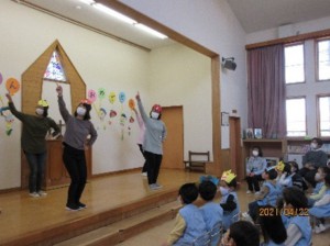 画像：先生達のダンスのプレゼント