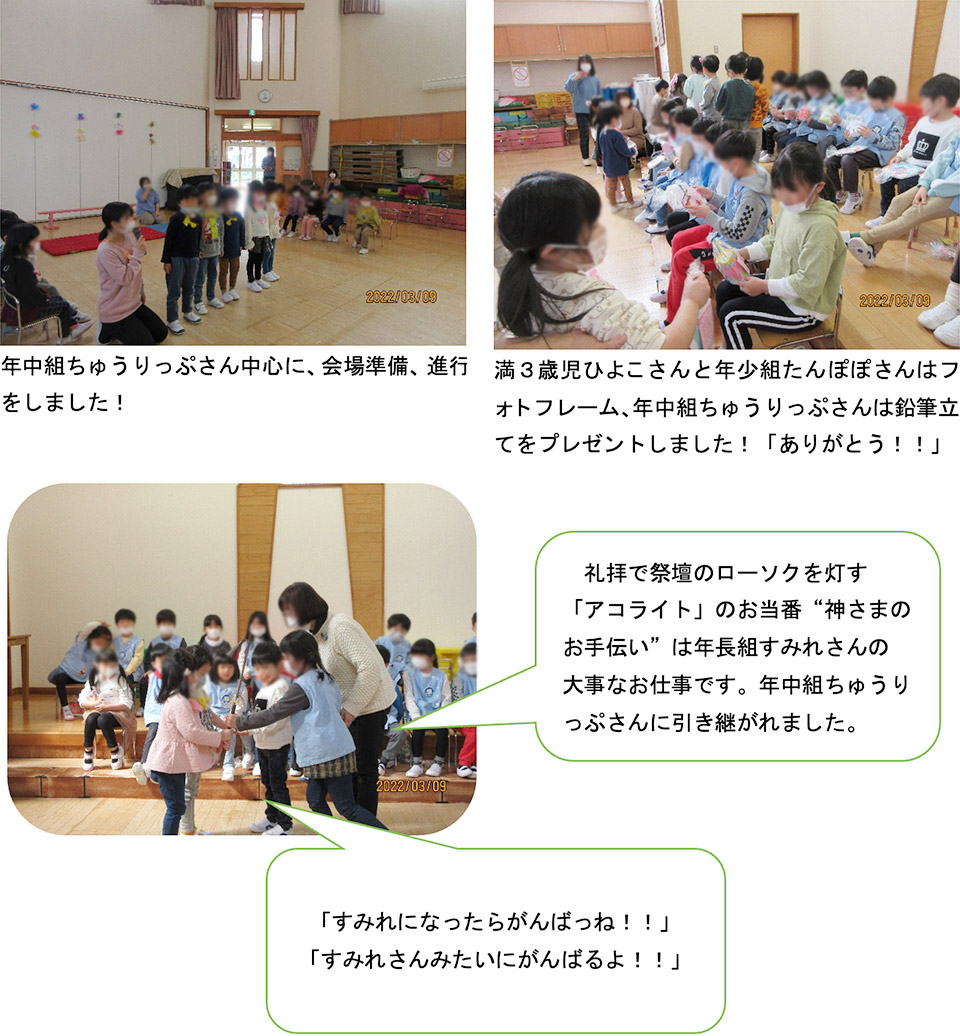 画像：２０２１年度も残りわずか