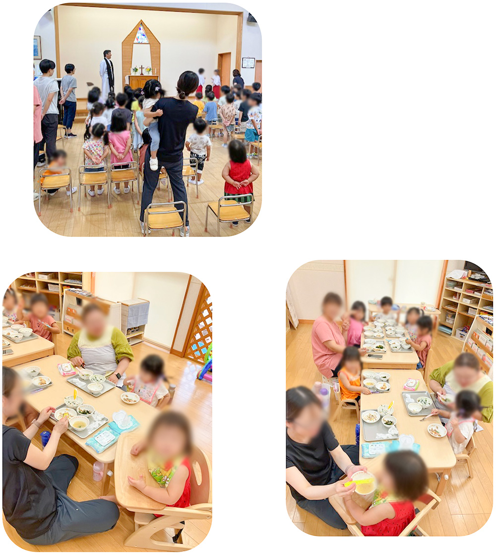 画像：１学期終業礼拝