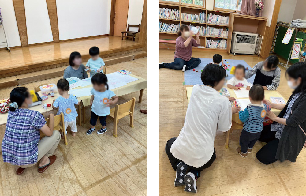 画像：おひさまひろば（未就園児教室）